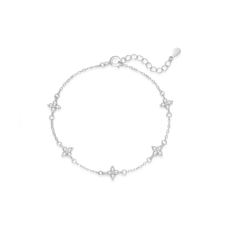 JINLIUFUJIXIANG S925 Silver Bracelets Women's-5
