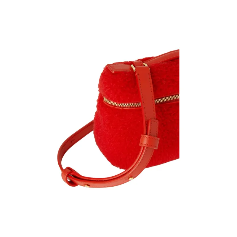 Loro Piana ExtraPocket Cotton Shoulder Bag Crossbody Bag Handbag Kids' Fire Red-3