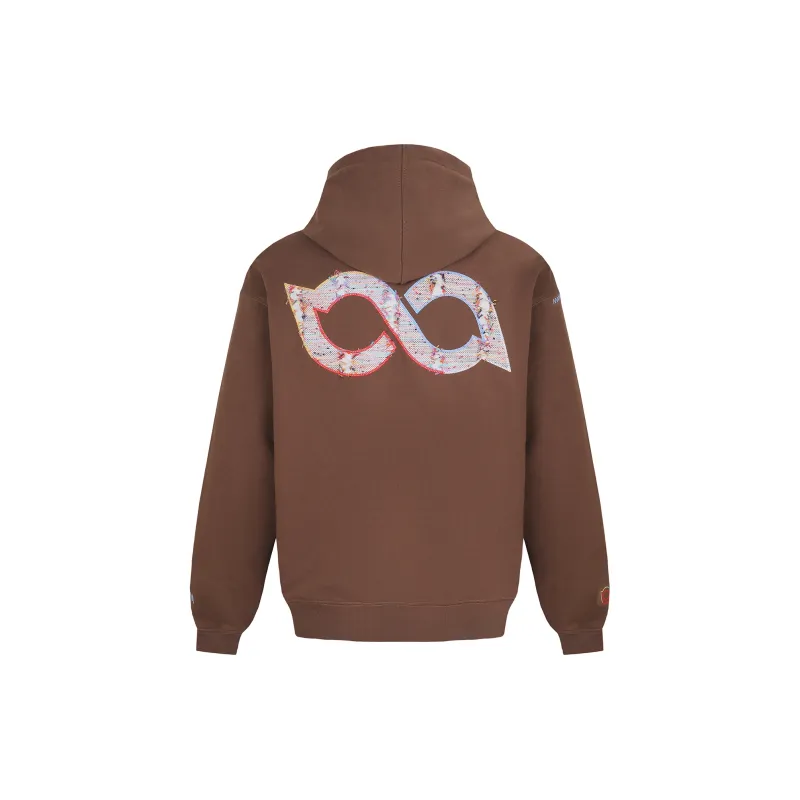 BIPOLAR Sweatshirt Unisex Black Coffee Light Blue-4
