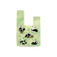 Panda Treading on Green Wrist Bag