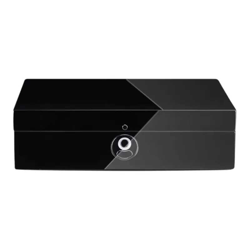 MINGNASHI MINNESI Luxury Enamel Coating Premium Fingerprint Recognition Padlock Watch Box Unisex-5