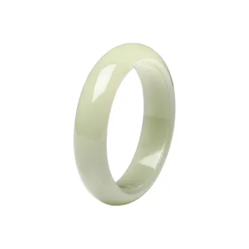 Oriental Jade Bangles Pale Greenish White Jade Women's