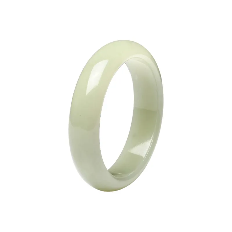 Oriental Jade Bangles Pale Greenish White Jade Women's-0