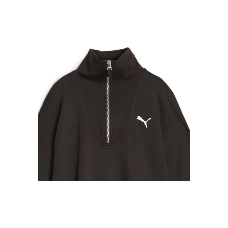 PUMA HER Sweatshirts Women's Black-2