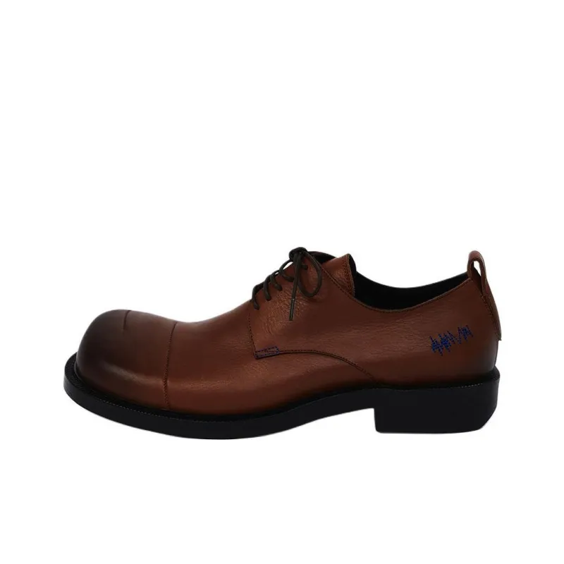 ADER ERROR Curve Dress Shoes Men's Brown-0