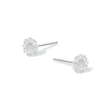 Stud Earrings-Style 1[Sterling Silver 999]