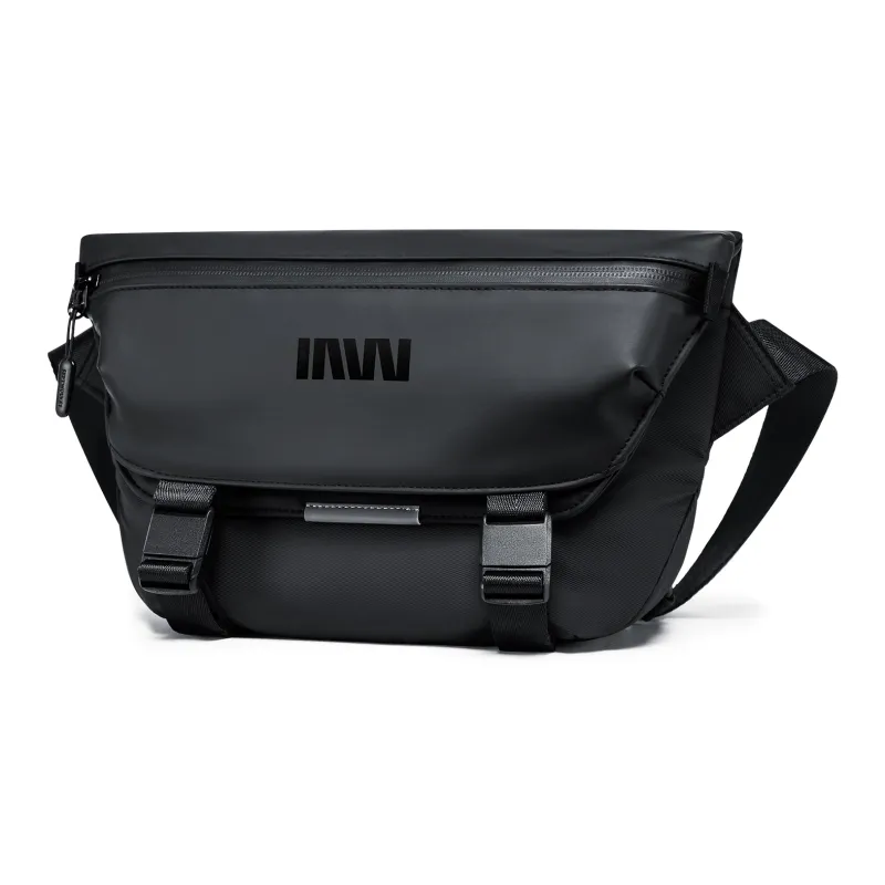 SEPTWOLVES Cudora Fabric Messenger Bag Shoulder Bag QPL Crossbody Bag Regular Unisex Black-5
