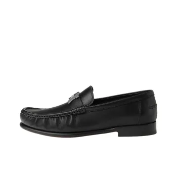 HERMES Karlo Loafers Men's Black