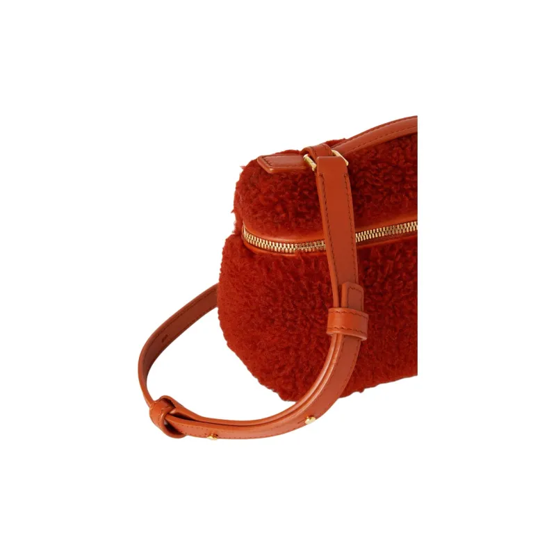 Loro Piana ExtraPocket Cotton Shoulder Bag Crossbody Bag Handbag Kids' Deep Red-2
