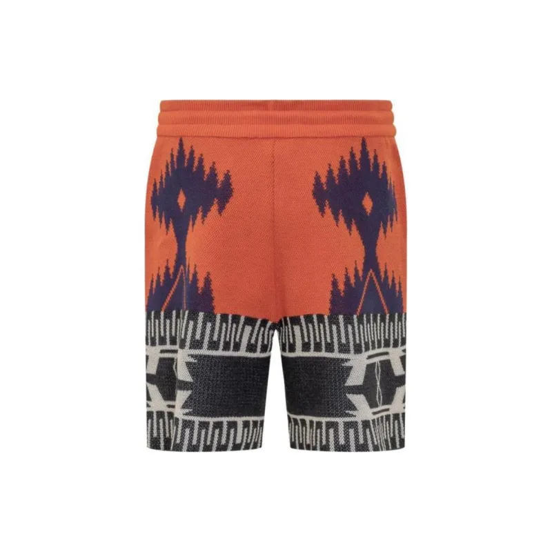 Alanui Icon Jacquard Bermuda Shorts-1