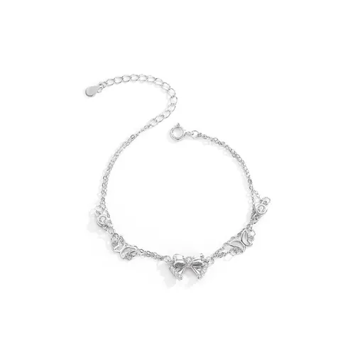 Love Link 999 Fine Silver Bracelets Women's