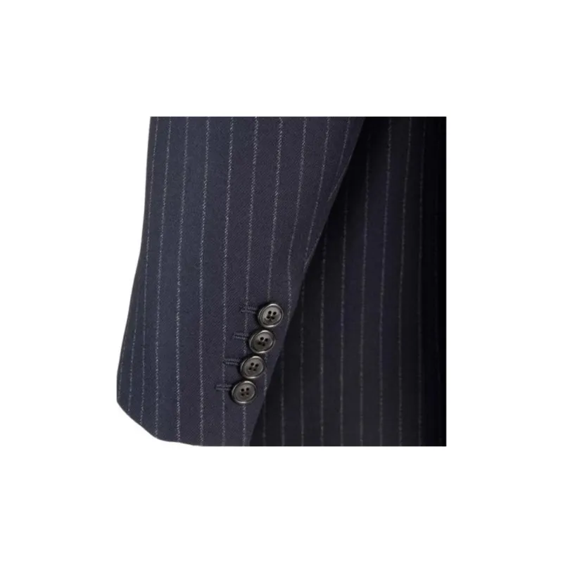 SAINT LAURENT Oversized Striped Jacket-7