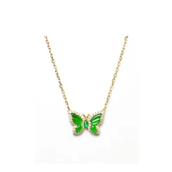 GUANFEI Ice Glutinous Jadeite Necklaces Women's