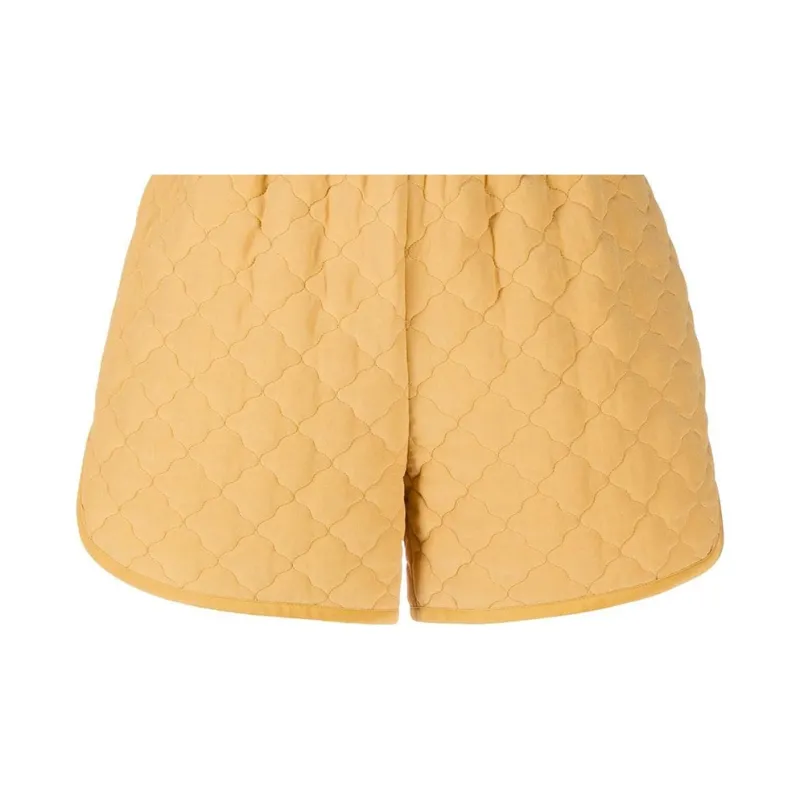 FENDI SS22 Casual Shorts Women's Yellow-5