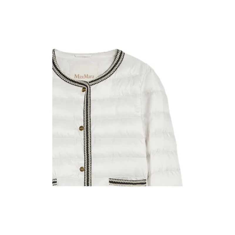 MaxMara Kate Collection Down Jacket Women's Pearl Gray-4