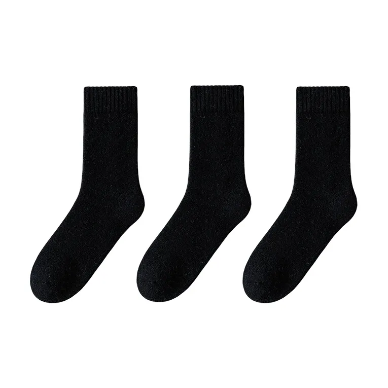 XIANSINIAO Mid Calf Socks Men's 3 Pack-0