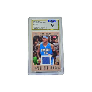 PANINI Fleer Collection Carmelo Anthony Star Card Golden Rising Stars Era Home Jersey Cut Collection Graded Cards 1 Pc