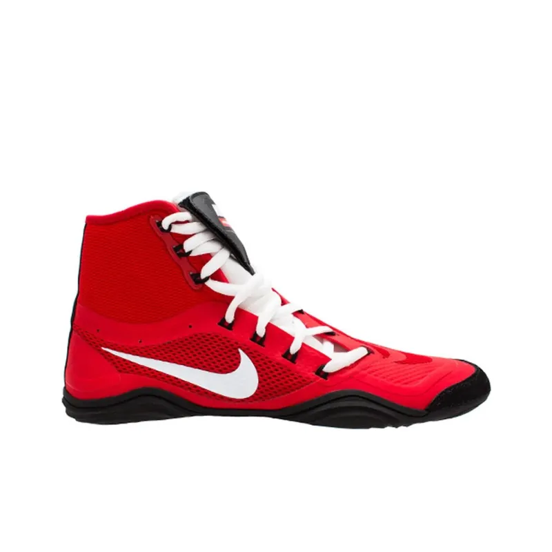Nike HYPERSWEEP Anti-Slip Wear-Resistant Mid-Top Training Shoes Men's Red-1