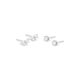 Stud Earrings Clothing Sets[Sterling Silver 999]