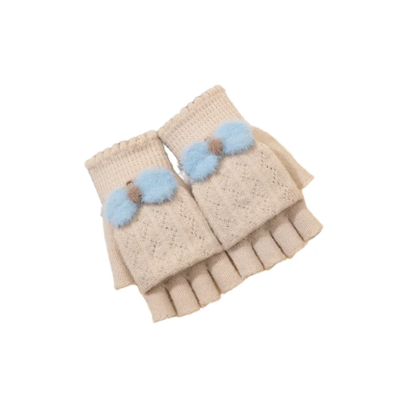 JKEM Knit Gloves Women's-10