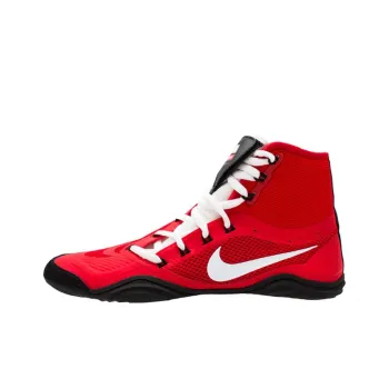 Nike HYPERSWEEP Anti-Slip Wear-Resistant Mid-Top Training Shoes Men's Red