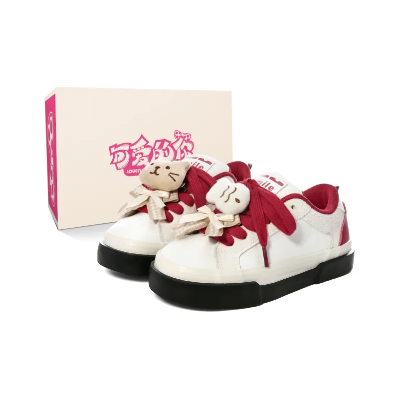 Lovely You Wear-resistant And Lightweight Low-Top Skateboard Shoes Women's-0