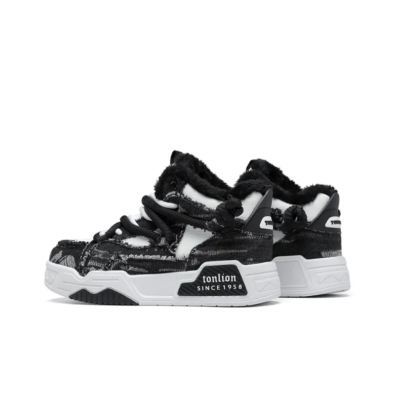 Tonlion Slip Resistant And Breathable Low Top Skateboard Shoes Men's-39