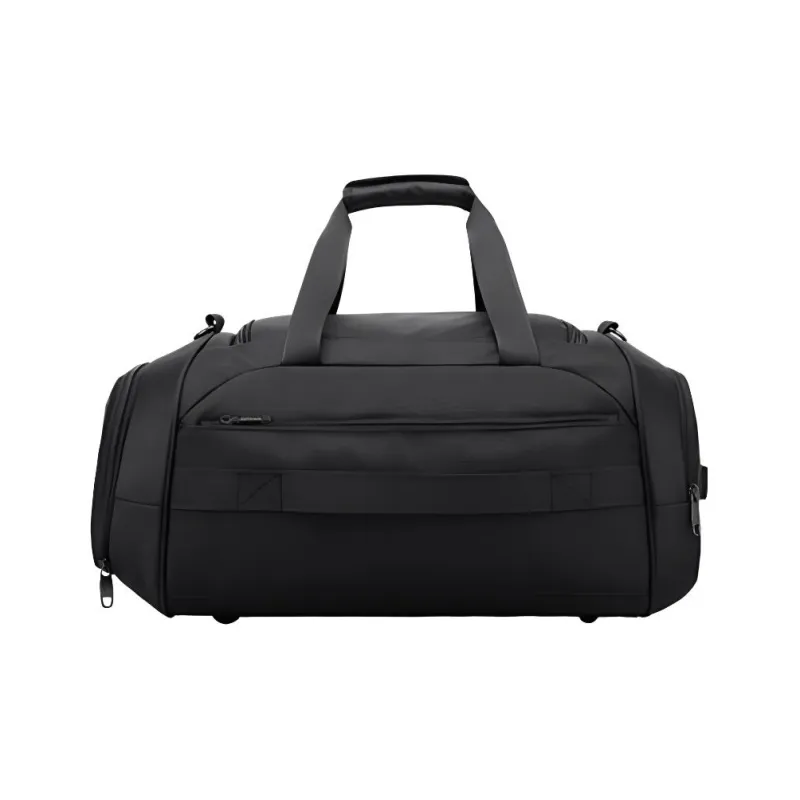 Ssweisiker Oxford Shoulder Bag, Crossbody Bag, Handbag Unisex Black-4