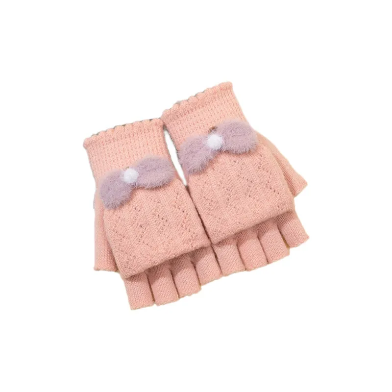 JKEM Knit Gloves Women's-2