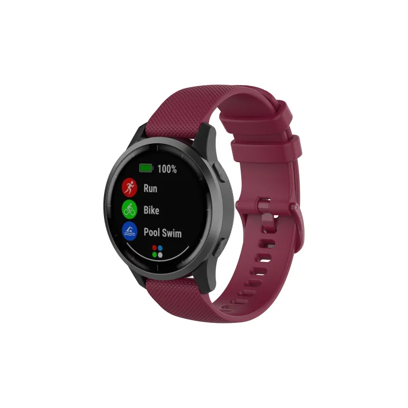 CHRROTA Garmin Compatibility Watch Band Silicone Material-2