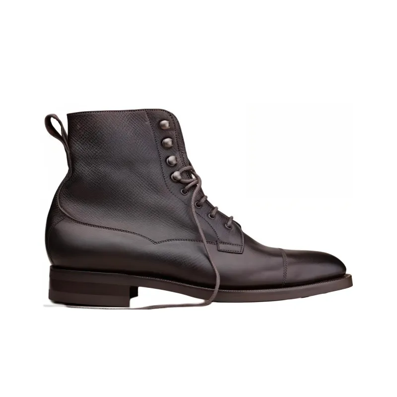 Edward Green Galway Ankle Boots Men's Dark Brown-1