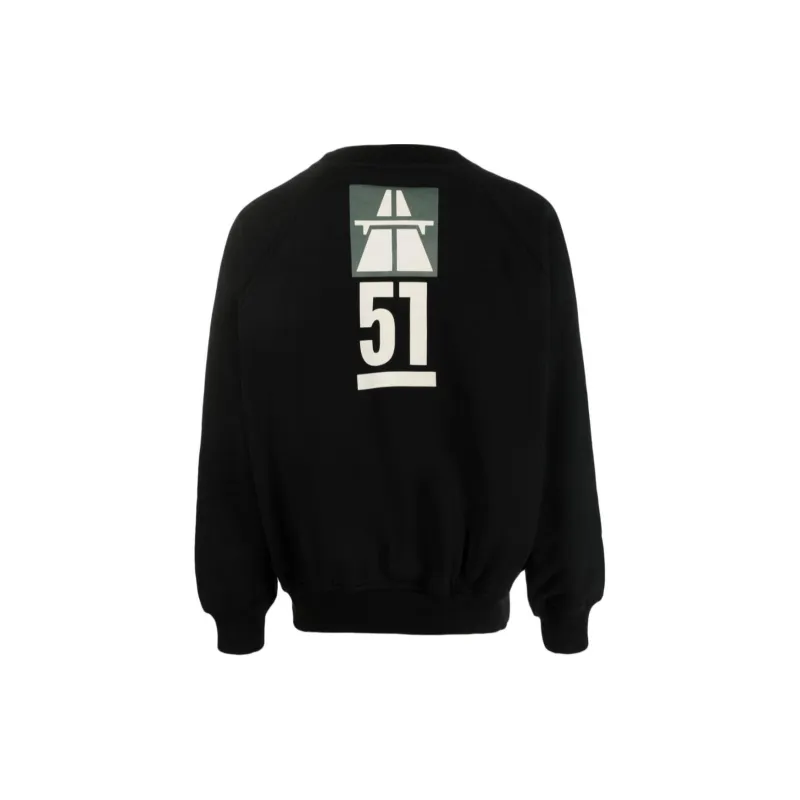 BALLY Logo Printed Crewneck Sweatshirt-1