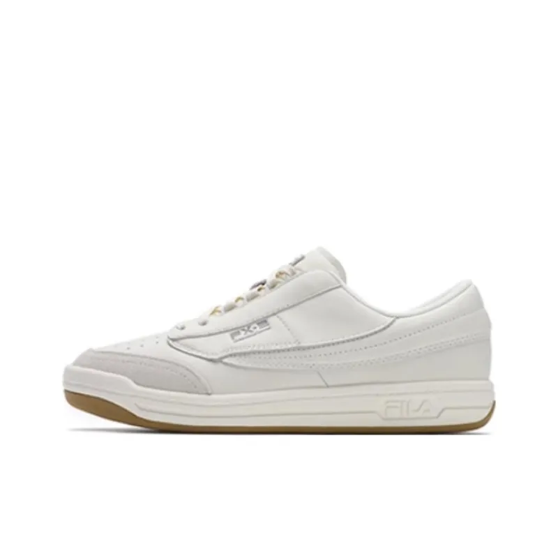 FILA FX 2 Anti Slip Wear Resistant Low Top Skateboard Shoes Women's White-0