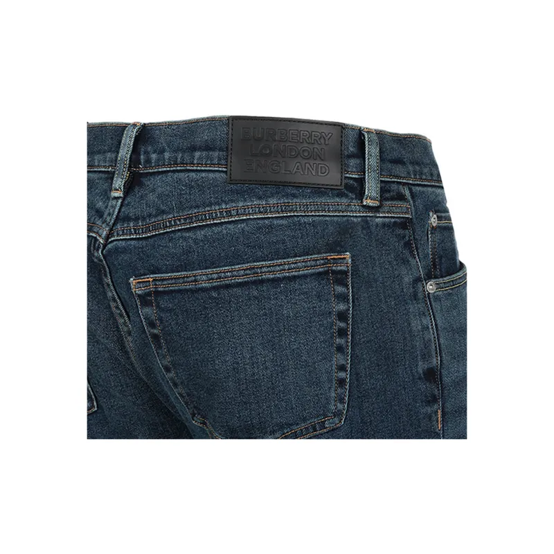 Burberry Jeans Men Dark Indigo-4