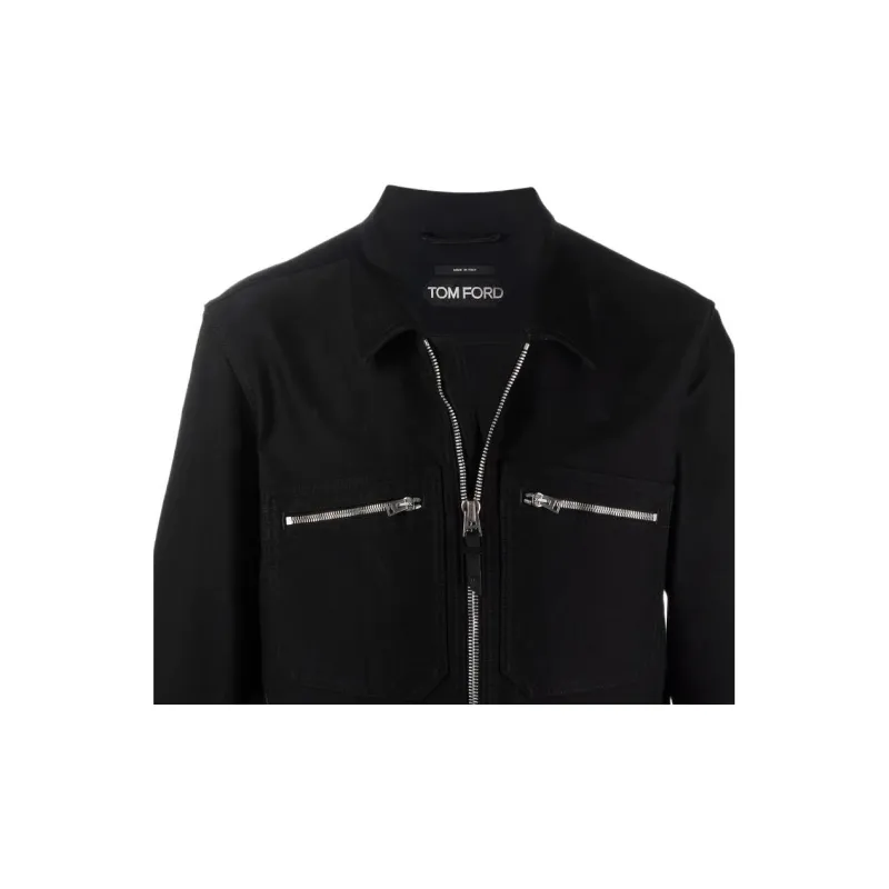 TOM FORD Jackets Men Black-4