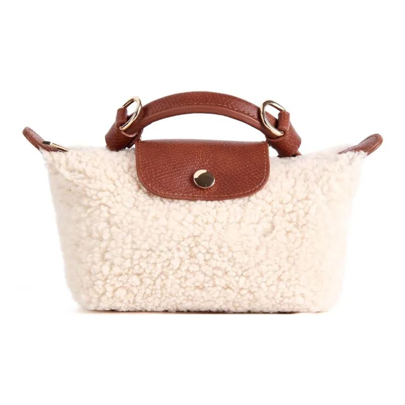YOCAMU Sherpa Handbag Women's Multicolor-6