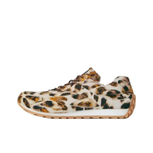 Bottega Veneta Orbit Low Top Casual Shoes Men's Leopard