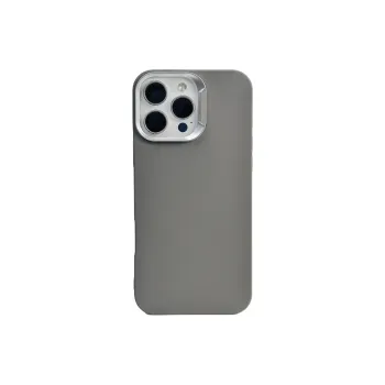 Wei Xin Acrylic Material Solid Color Silver Frame Phone Cases Compatible With IPhone 16/15 Pro Max/Apple 13/14 Pro/Max