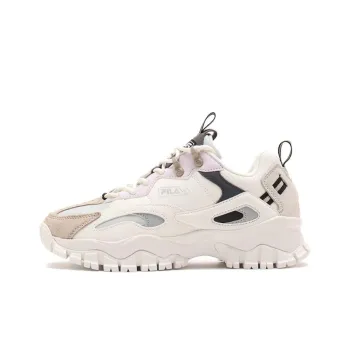 FILA Ray Tracer Tr 2 Anti-Slip Wear-Resistant Low-Top Casual Shoes Unisex White Gray