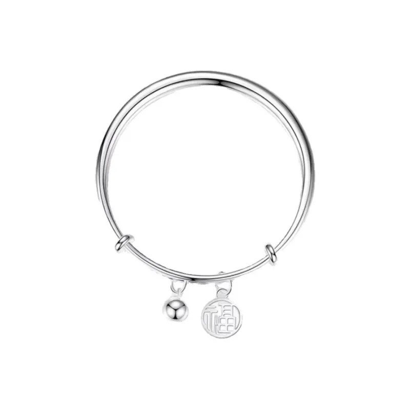 DFALLA Copper Silver Plated Bangles Women's-0