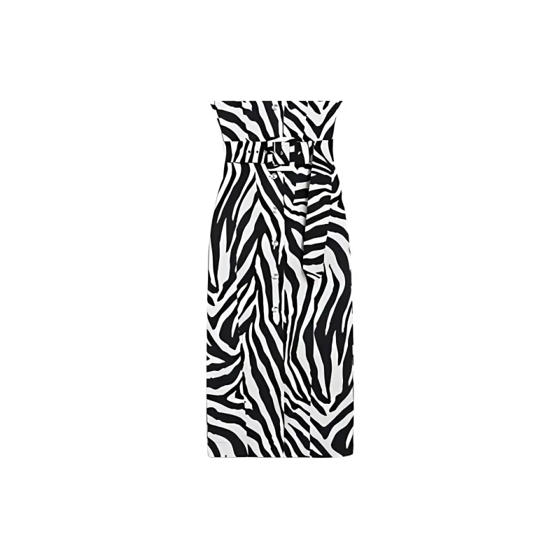SportMa Sleeveless Dress Women's White-5