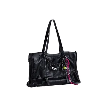 JACD PU Shoulder Bag Crossbody Bag Handbags Women's Black