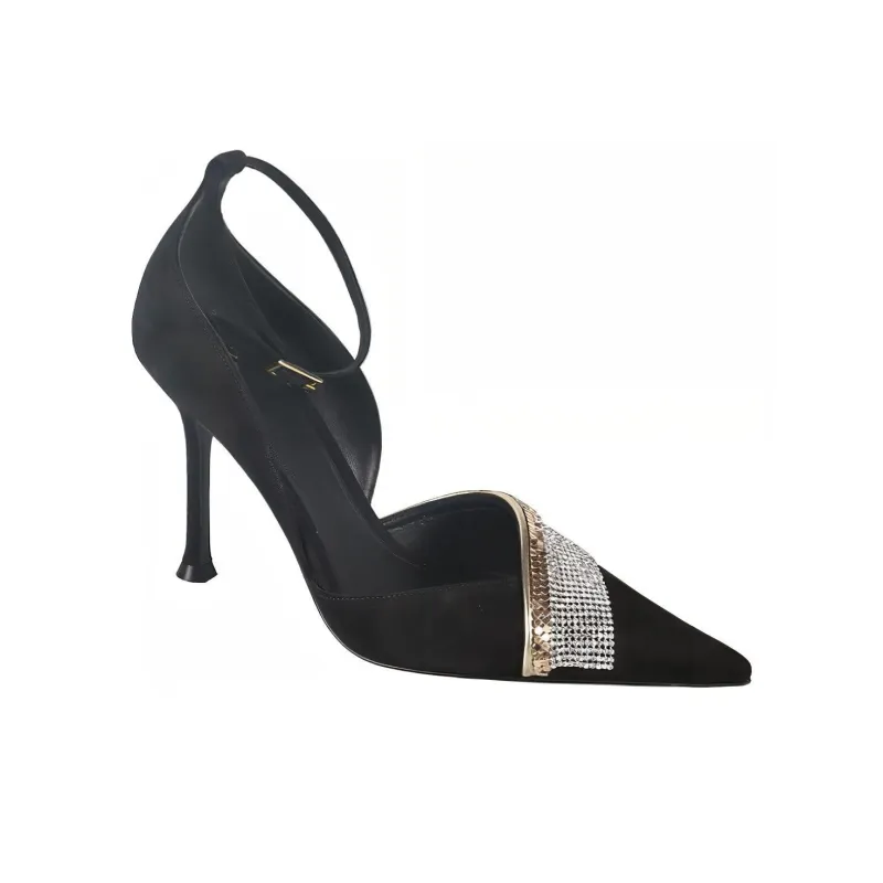 ALEVI Kyla 95mm Suede Pumps-1