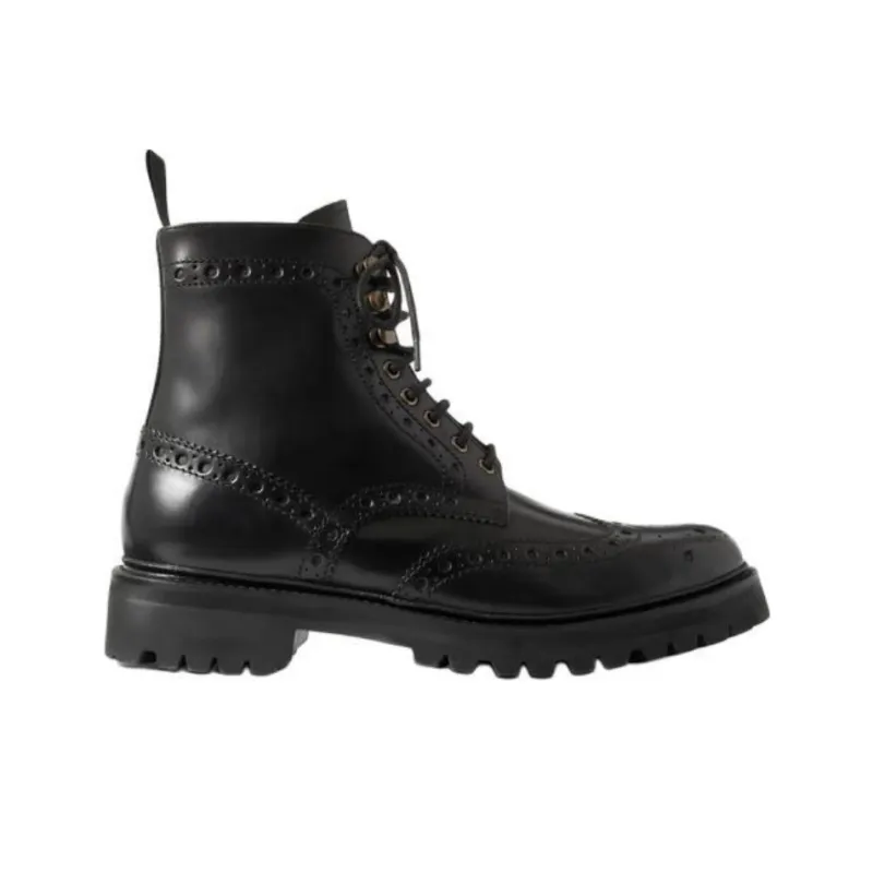 GRENSON Fred Short Chelsea Boots Men's Black-1