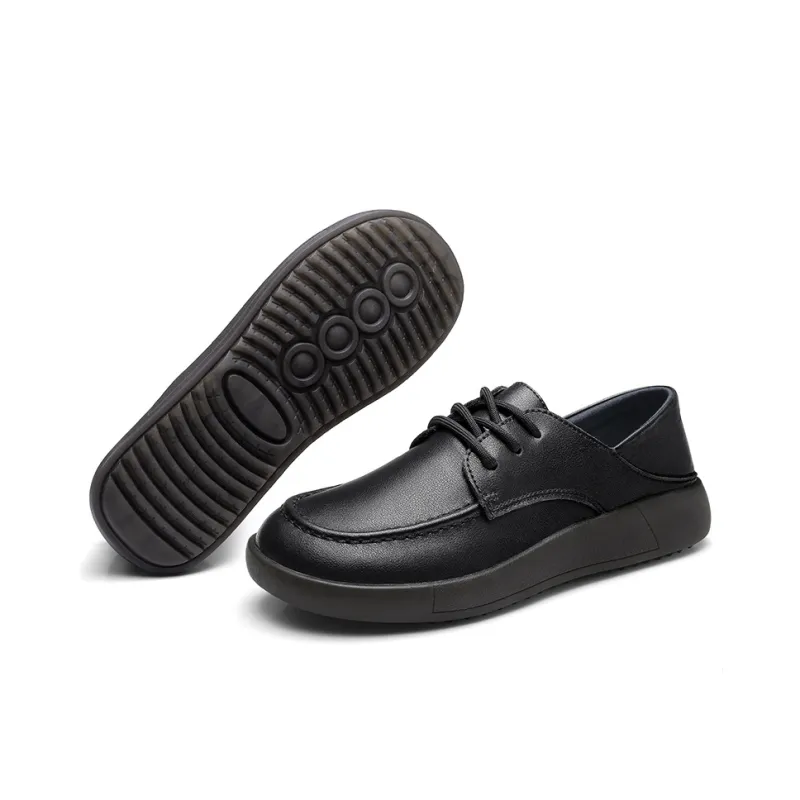 Strongman Women's Casual Shoes Black Beige-3