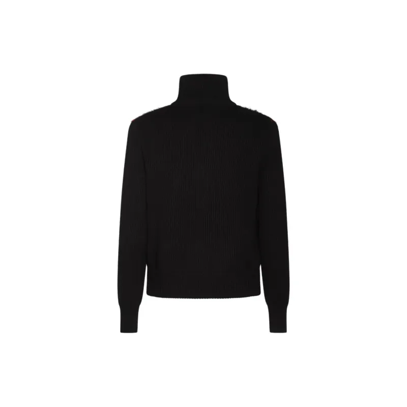 Alexander McQueen Tartan Brushed Effect Zip Up Cardigan-1