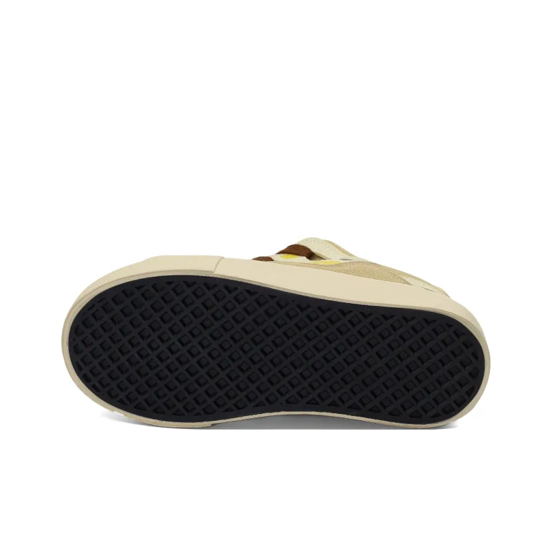 B10CROWN Anti Slip And Wear Resistant Breathable Low Top Skateboard Shoes Women's Silver Apricot-6