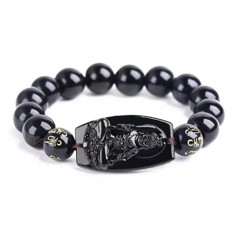 HOLLY RYAN Imitation Obsidian Bracelets Men's-13