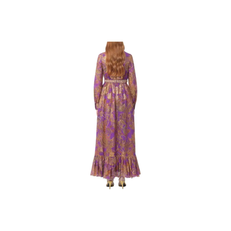 Valentino Apres L'Hiver Embroidered Maxi Dress-2