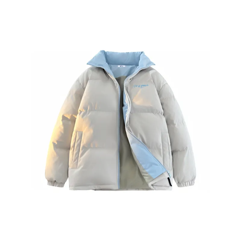 Warrior Ride The Wind Collection Open Ended Smile Collection Puffer Jacket Unisex-18